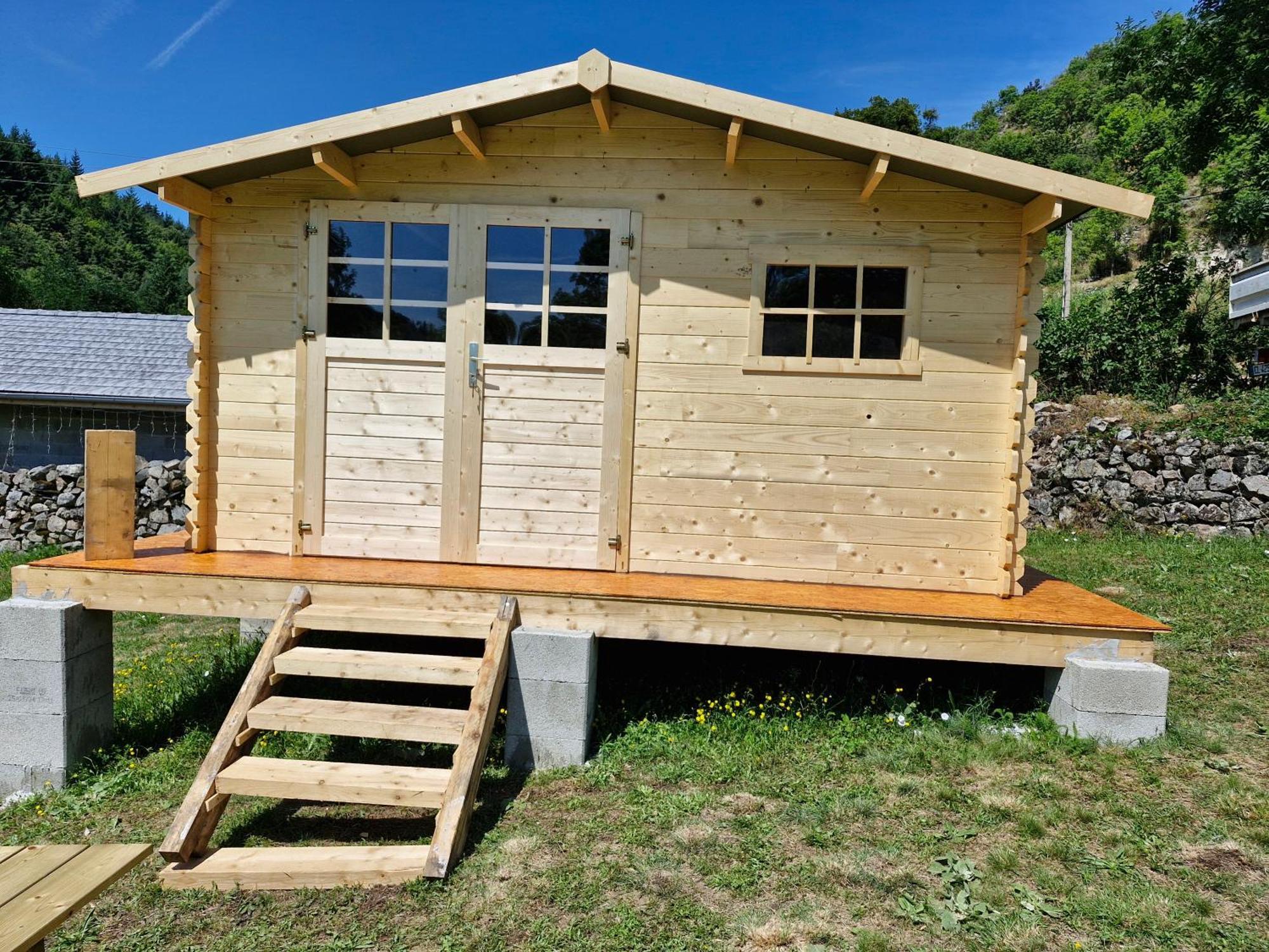 La Cabane Des Lucioles Saint-Julien-Boutieres Exterior photo